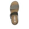 Rieker Double Velcro Strap Sandal - Moss